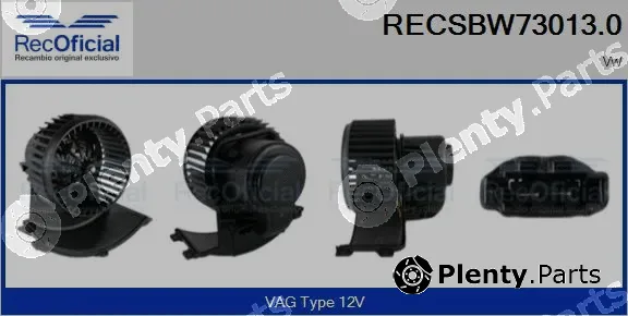 Recoficial RECSBW73013.0 — Interior Blower