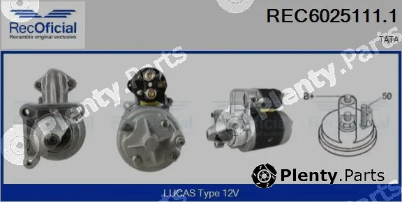 Recoficial REC6025111.1 — Starter