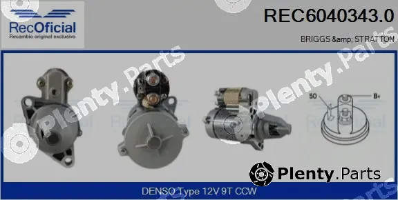 Recoficial REC6040343.0 — Starter