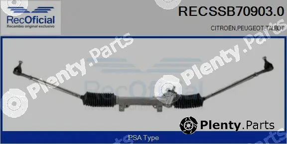Recoficial RECSSB70903.0 — Steering Gear