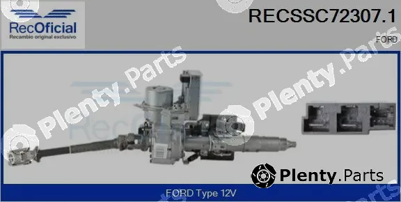 Recoficial RECSSC72307.1 — Steering Column