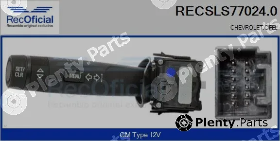 Recoficial RECSLS77024.0 — Steering Column Switch