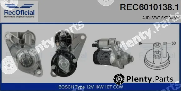 Recoficial REC6010138.1 — Starter