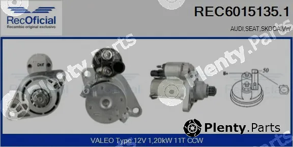Recoficial REC6015135.1 — Starter