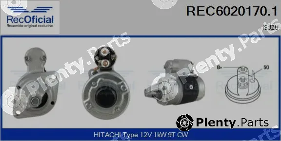 Recoficial REC6020170.1 — Starter