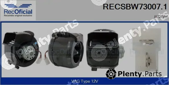 Recoficial RECSBW73007.1 — Interior Blower