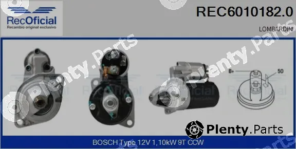Recoficial REC6010182.0 — Starter