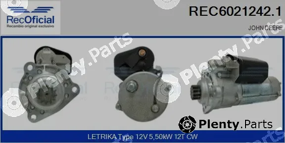 Recoficial REC6021242.1 — Starter