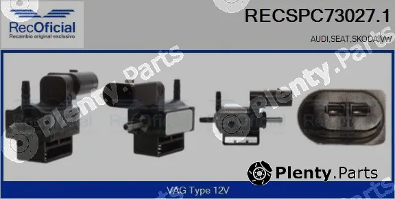 Recoficial RECSPC73027.1 — Pressure Converter, exhaust control