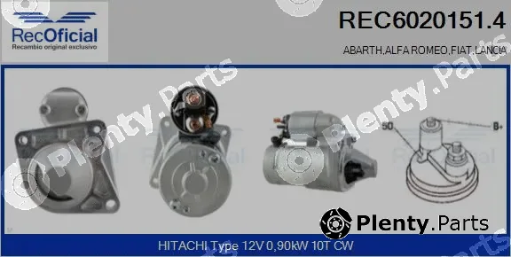Recoficial REC6020151.4 — Starter