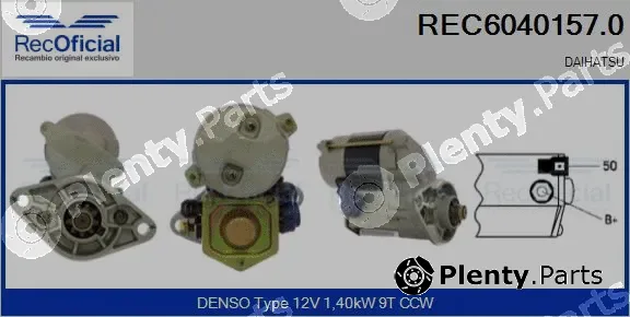 Recoficial REC6040157.0 — Starter