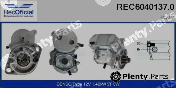 Recoficial REC6040137.0 — Starter