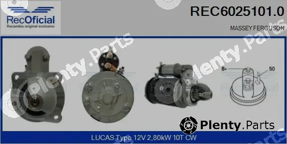 Recoficial REC6025101.0 — Starter
