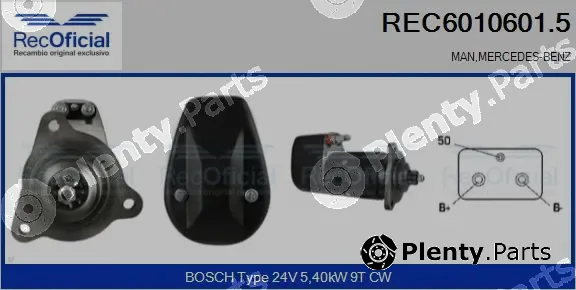 Recoficial REC6010601.5 — Starter
