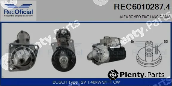 Recoficial REC6010287.4 — Starter