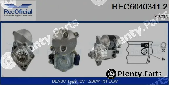 Recoficial REC6040341.2 — Starter