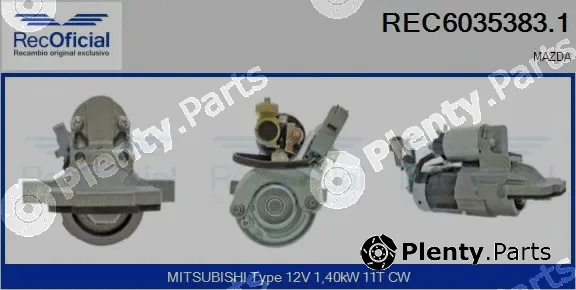 Recoficial REC6035383.1 — Starter