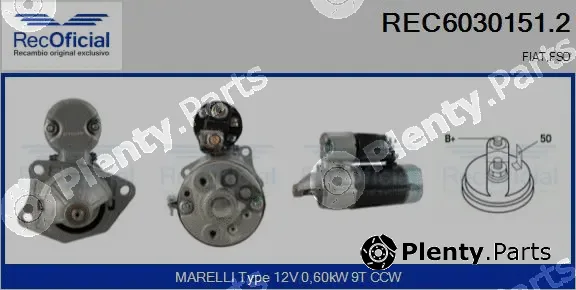Recoficial REC6030151.2 — Starter