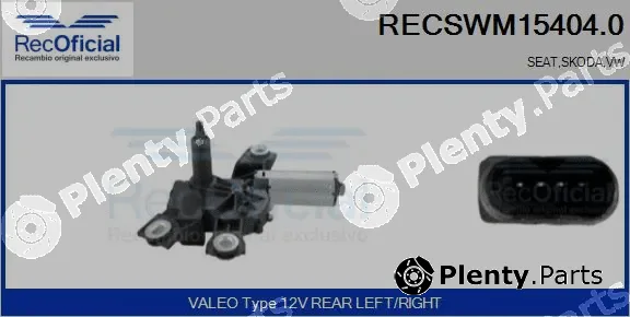 Recoficial RECSWM15404.0 — Wiper Motor