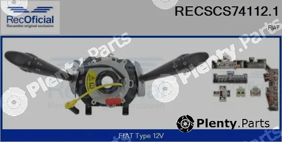 Recoficial RECSCS74112.1 — Steering Column Switch
