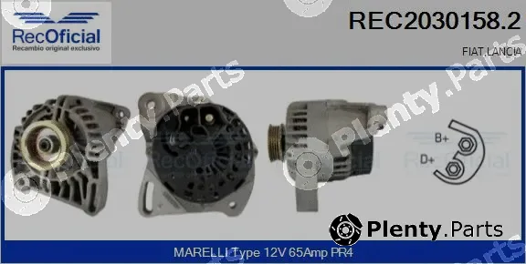 Recoficial REC2030158.2 — Alternator