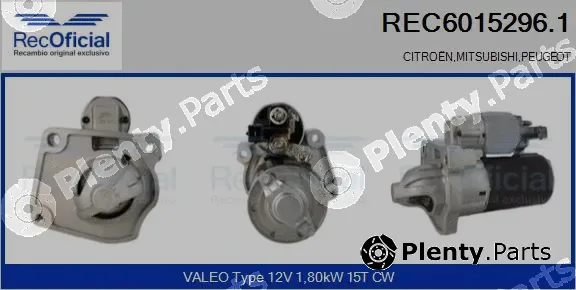 Recoficial REC6015296.1 — Starter