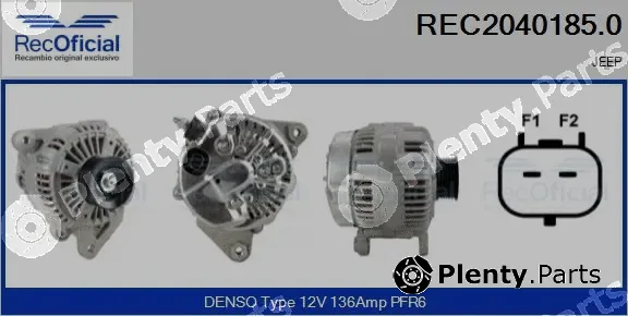 Recoficial REC2040185.0 — Alternator