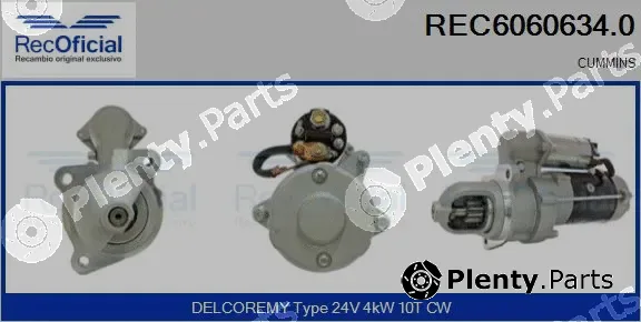 Recoficial REC6060634.0 — Starter
