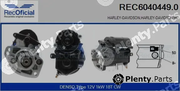 Recoficial REC6040449.0 — Starter
