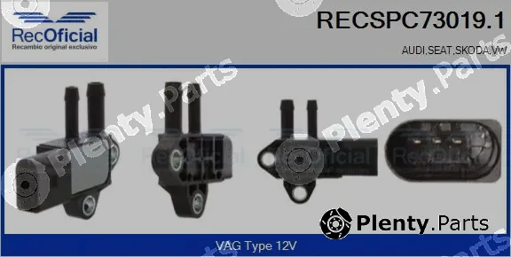 Recoficial RECSPC73019.1 — Pressure Converter, exhaust control