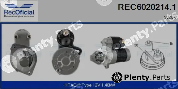 Recoficial REC6020214.1 — Starter