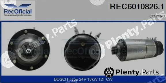 Recoficial REC6010826.1 — Starter
