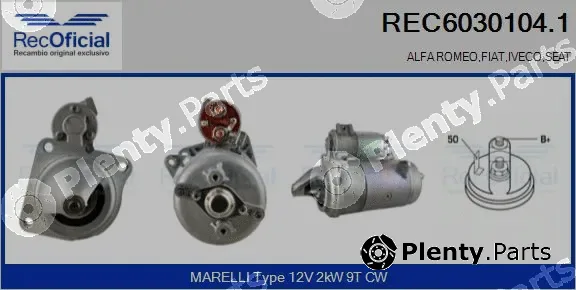 Recoficial REC6030104.1 — Starter