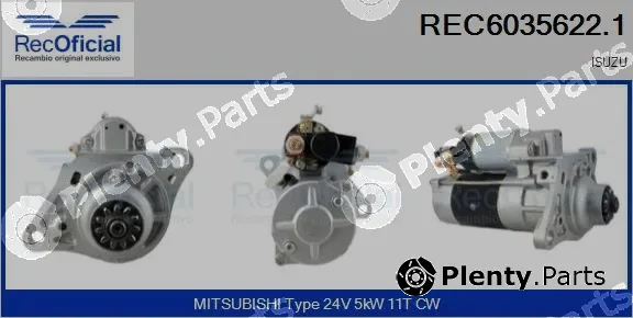 Recoficial REC6035622.1 — Starter