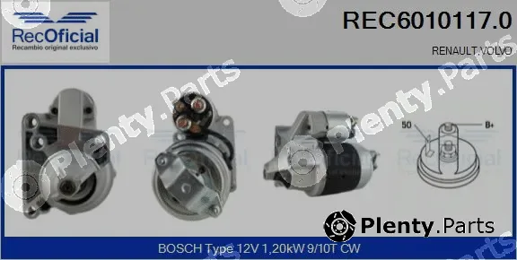 Recoficial REC6010117.0 — Starter