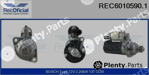 Recoficial REC6010590.1 — Starter