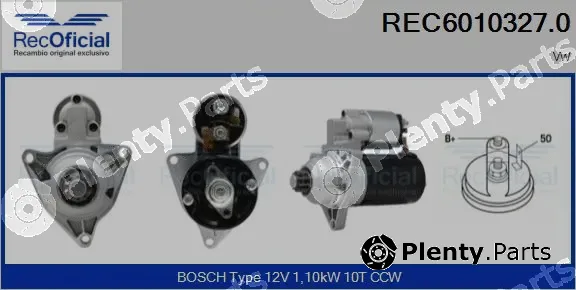 Recoficial REC6010327.0 — Starter