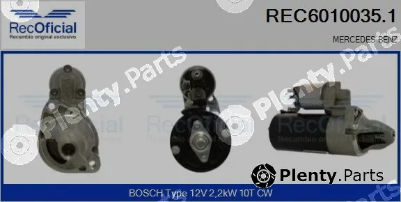 Recoficial REC6010035.1 — Starter