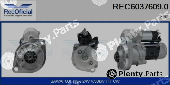 Recoficial REC6037609.0 — Starter