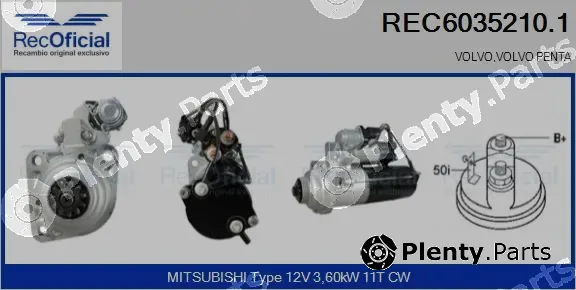 Recoficial REC6035210.1 — Starter