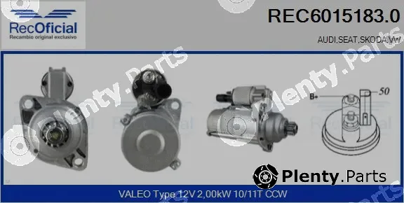 Recoficial REC6015183.0 — Starter
