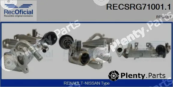 Recoficial RECSRG71001.1 — Cooler, exhaust gas recirculation