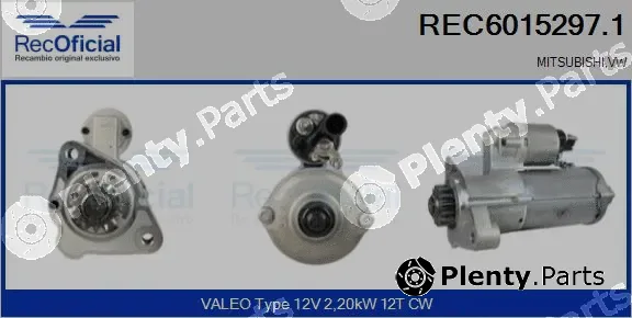 Recoficial REC6015297.1 — Starter