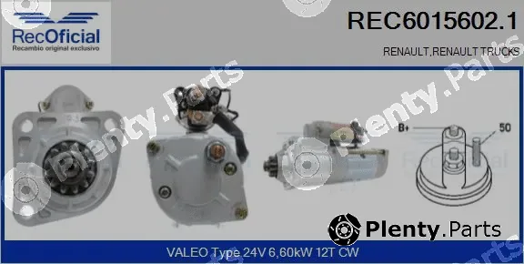 Recoficial REC6015602.1 — Starter