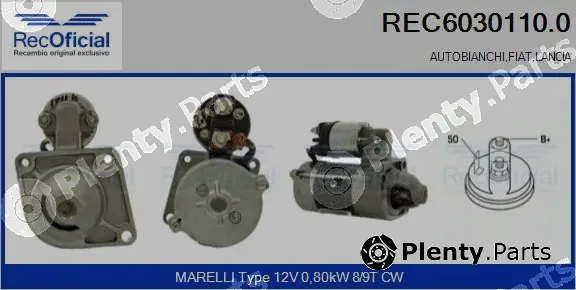 Recoficial REC6030110.0 — Starter