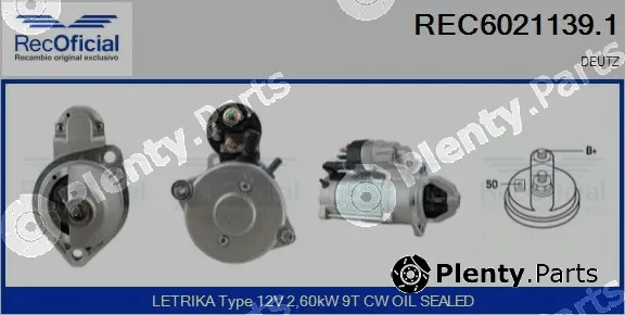 Recoficial REC6021139.1 — Starter