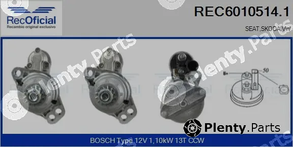 Recoficial REC6010514.1 — Starter