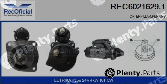Recoficial REC6021629.1 — Starter