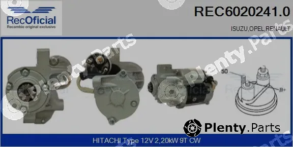 Recoficial REC6020241.0 — Starter