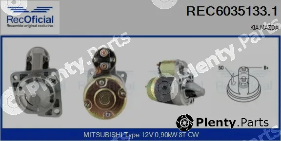 Recoficial REC6035133.1 — Starter